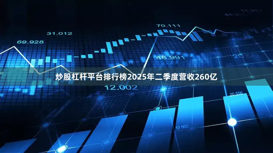 炒股杠杆平台排行榜2025年二季度营收260亿